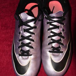 Cool Purple Cleats from DSG. Cool Purple Cleats from DSG.