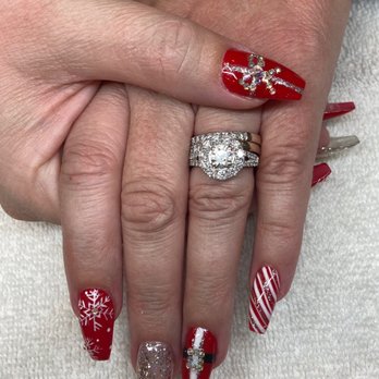 Athena Nails & Spa - Christmas design nails - Nail Salons Near Me - Temecula, California Athena Nails & Spa - Christmas design nails - Nail Salons Near Me - Temecula, California