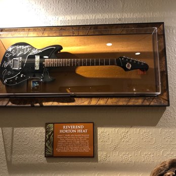 Hard Rock Cafe - Guitar from "Rev. Horton Heat" - Burgers Near Me - Key West, Florida Hard Rock Cafe - Guitar from "Rev. Horton Heat" - Burgers Near Me - Key West, Florida