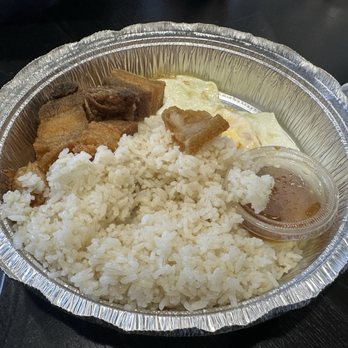 Filipiniana - Lechon kawali w/ Garlic Rice (crispy pork) - Filipino Near Me - Elmhurst, New York