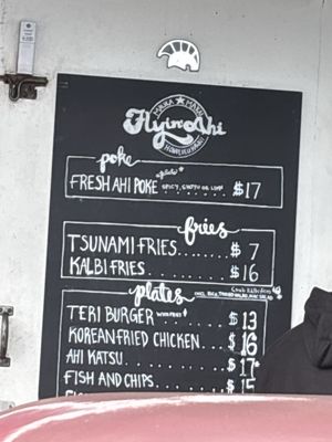 Menu photo 4 Flyin Ahi Kaneohe, HI Menu photo 4 Flyin Ahi Kaneohe, HI
