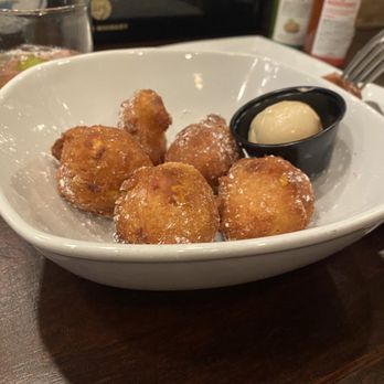 Pearlz - Side Corn Fritters - Seafood Near Me - Charleston, South Carolina Pearlz - Side Corn Fritters - Seafood Near Me - Charleston, South Carolina