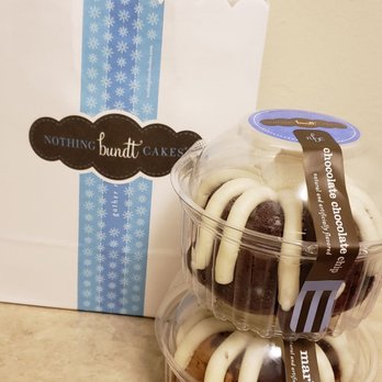 Nothing Bundt Cakes - Chocolate chocolate chip and marble bundtlets. 1 for a friend and 1 for me! - Bakeries Near Me - Indianapolis, Indiana Nothing Bundt Cakes - Chocolate chocolate chip and marble bundtlets. 1 for a friend and 1 for me! - Bakeries Near Me - Indianapolis, Indiana