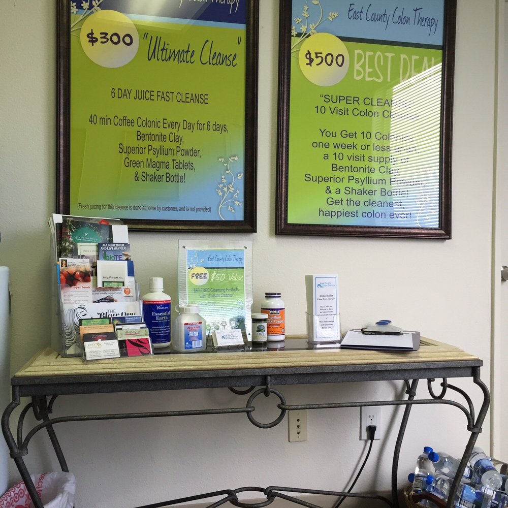 East County Colon Therapy - Colonics Near Me - La Mesa, California