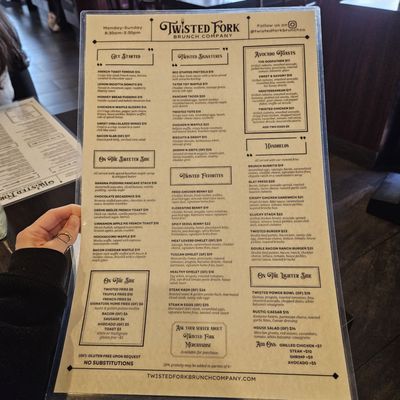 Menu photo 6 Twisted Fork Brunch Company Bellmore, NY