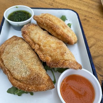 Brava Garden Eatery - Empanada Trio - Wine Bars Near Me - Pleasanton, California Brava Garden Eatery - Empanada Trio - Wine Bars Near Me - Pleasanton, California