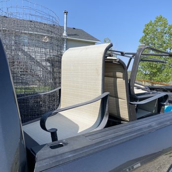 Grunts Load N Dump Junk Removal - Loaded truck with yard debris. - Junk Removal & Hauling Near Me Grunts Load N Dump Junk Removal - Loaded truck with yard debris. - Junk Removal & Hauling Near Me
