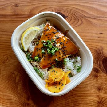 Obento - Salmon Teriyaki - Japanese Near Me - Arcata, California