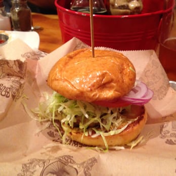 Bareburger - Murray Hill - Country Bacon with Wild Boar on Brioche Bun - Burgers Near Me - New York, New York Bareburger - Murray Hill - Country Bacon with Wild Boar on Brioche Bun - Burgers Near Me - New York, New York