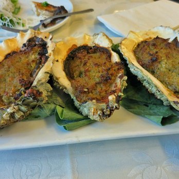 Saigon Star - Charbroiled West Coast Rock Oysters (topped with bread crumbs and garlic) - Vietnamese Near Me - Richmond Hill, Ontario Saigon Star - Charbroiled West Coast Rock Oysters (topped with bread crumbs and garlic) - Vietnamese Near Me - Richmond Hill, Ontario