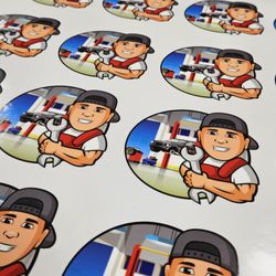 Upturn Prints - Printed Stickers