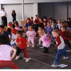 The Children's Pre-School Center - At our Hot Shots class, Mr. Dave keeps us moving our bodies!
