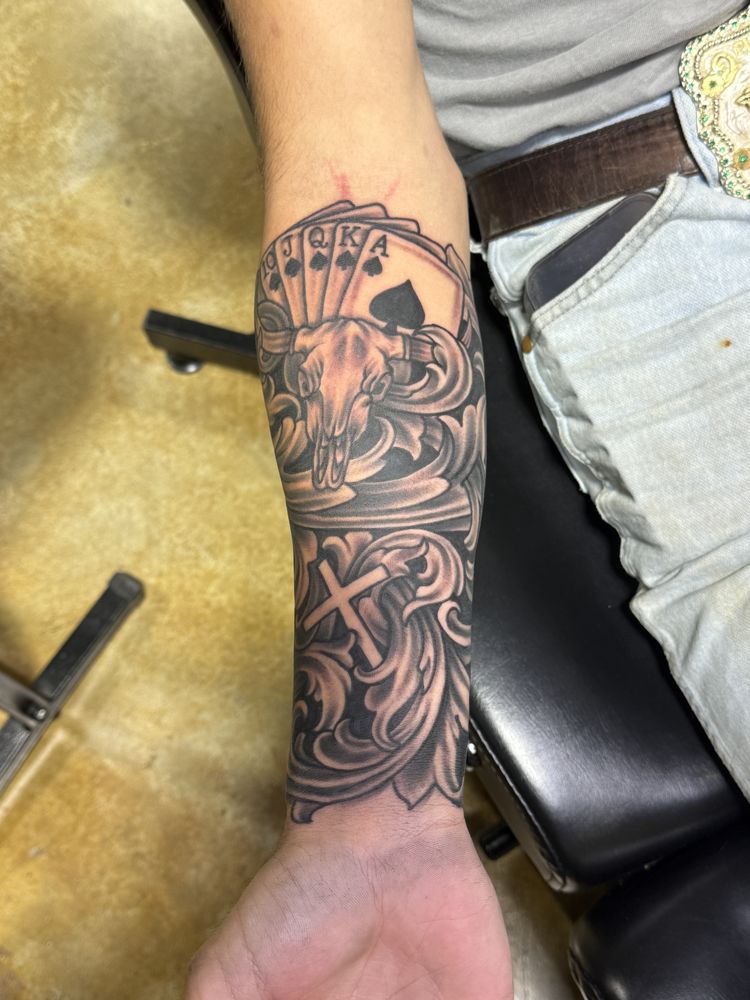 Old School Ink Electric Tattooing Logo