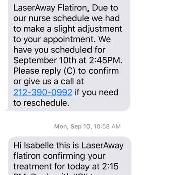 LaserAway - This has just been the worst experience from the start #ihatelaseraway - Medical Spas Near Me - Manhattan, New York LaserAway - This has just been the worst experience from the start #ihatelaseraway - Medical Spas Near Me - Manhattan, New York