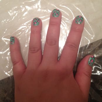 Pretty Nails - I asked Anh to surprise me with my nails. I end up loving it. :) - Nail Salons Near Me - La Crescenta, California