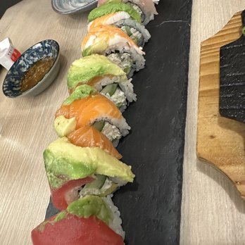 Rinka - Rainbow roll - Japanese Near Me - Honolulu, Hawaii Rinka - Rainbow roll - Japanese Near Me - Honolulu, Hawaii