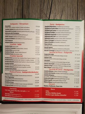 Menu photo 2 Antica Osteria Dachau, BY Menu photo 2 Antica Osteria Dachau, BY