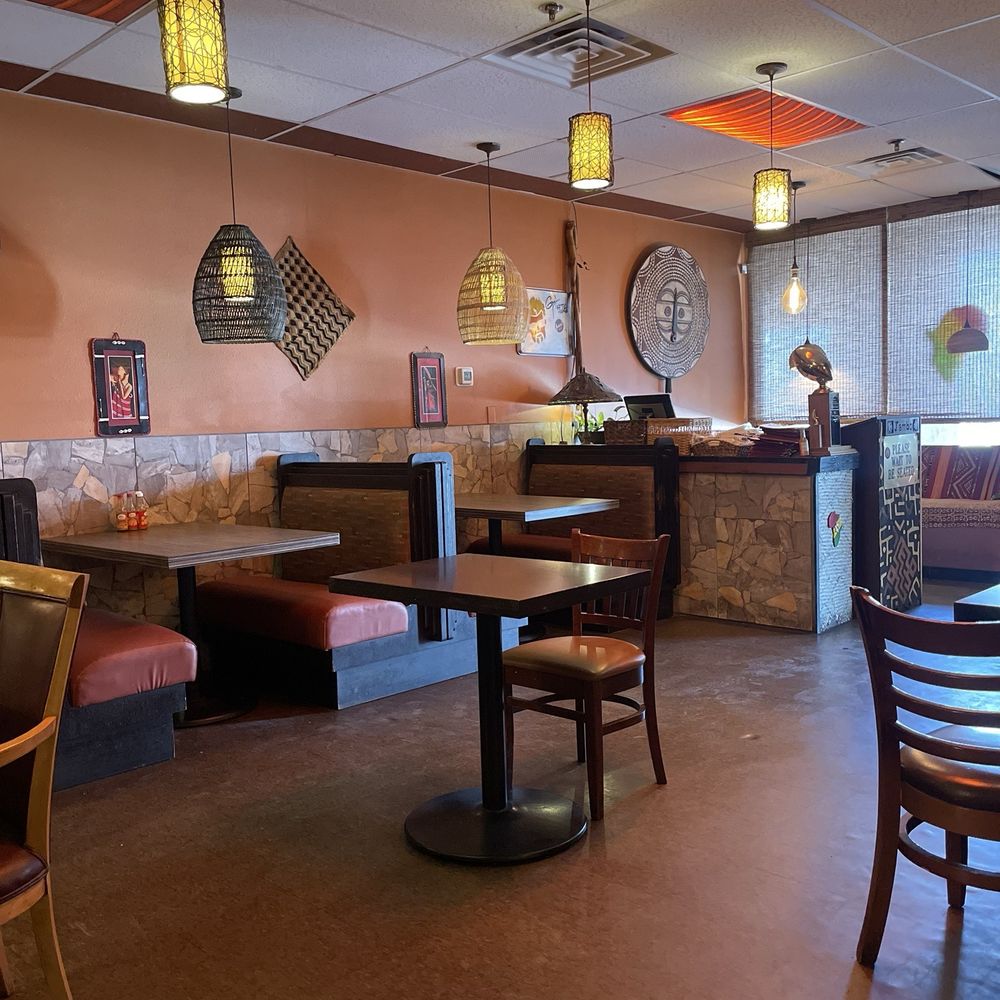 Jambo Cafe - Seating Area - Caribbean Near Me - Santa Fe, New Mexico Jambo Cafe - Seating Area - Caribbean Near Me - Santa Fe, New Mexico