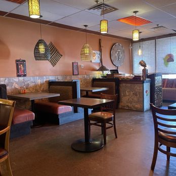Jambo Cafe - Seating Area - Caribbean Near Me - Santa Fe, New Mexico
