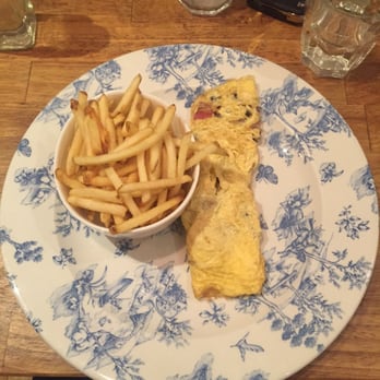 Acton & Sons - Bacon, mushroom and onion omelette! - British Near Me - Belfast, BFS Acton & Sons - Bacon, mushroom and onion omelette! - British Near Me - Belfast, BFS