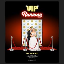 Event Entertainment - 6x8 VIP Runway Package