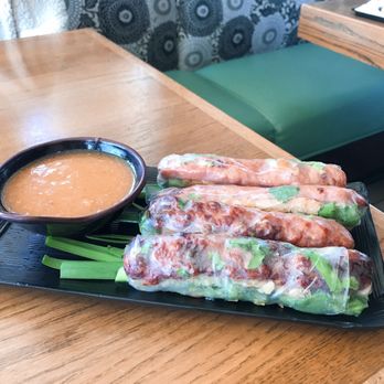Brodard Restaurant - Grilled Pork Spring Rolls (Nem Nướng Cuốn) - Vietnamese Near Me - Fountain Valley, California