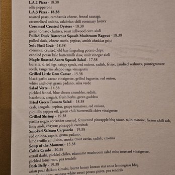 Mise En Place - Menu as of February 2025 - New American Near Me - Tampa, Florida Mise En Place - Menu as of February 2025 - New American Near Me - Tampa, Florida