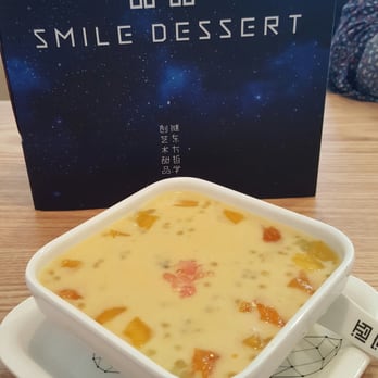 Smile Dessert - Mango Sago Pomelo with Jelly - Desserts Near Me - Auckland, AUK