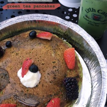Urth Caffe - Green Tea Pancakes - Coffee & Tea Near Me - Laguna Beach, California Urth Caffe - Green Tea Pancakes - Coffee & Tea Near Me - Laguna Beach, California