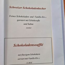 Gasthof Ernst Hammes - Nachspeisen