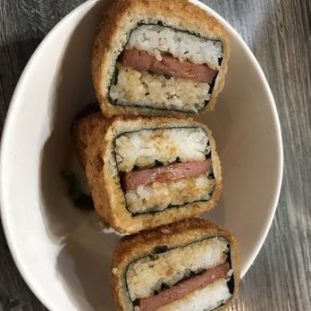 Da Kitchen Maui - Fried spam musubi -meh - Hawaiian Near Me - Kihei, Hawaii