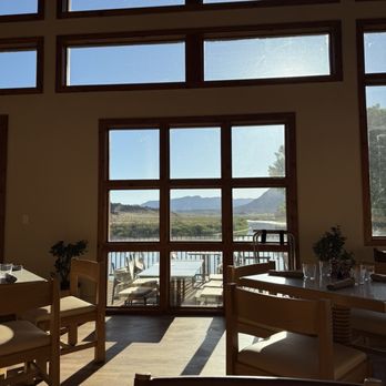 Ember - Breakfast view from inside - Breakfast & Brunch Near Me - Moab, Utah
