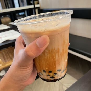 Mian - Brown Sugar Boba Milk Tea (TikTok: @justandyvu) - Noodles Near Me - Costa Mesa, California Mian - Brown Sugar Boba Milk Tea (TikTok: @justandyvu) - Noodles Near Me - Costa Mesa, California