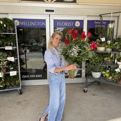 Wellington Florist - One dozen long stem red roses, a Valentine's Day classic!