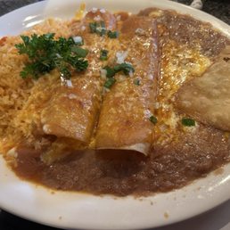 One Chicken Enchilada