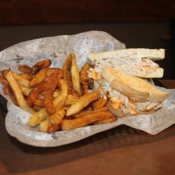Pizza King - The Turkey New Yorker with our hand-cut boardwalk fries!