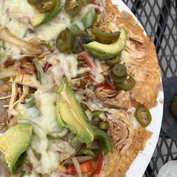 Margaritas Mexican Grill - Mexican pizza with chicken