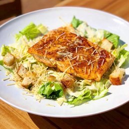 Salmon Caesar Salad