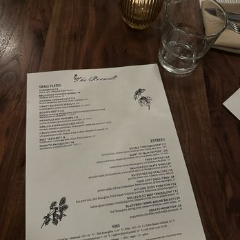The Roosevelt - Menu - Southern Near Me - Richmond, Virginia