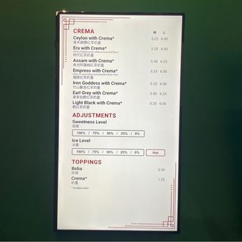 Brian Black Tea - Menu as if April 2022 - Bubble Tea Near Me - Fremont, California Brian Black Tea - Menu as if April 2022 - Bubble Tea Near Me - Fremont, California