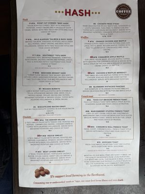 Menu photo 1 Hash Olympia, WA