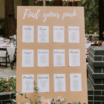 JL Events - Seating chart that Justina made in short notice - Party & Event Planning Near Me