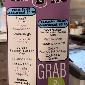 Josh & John's - the menu for the ice cream shop - Ice Cream & Frozen Yogurt Near Me - Colorado Springs, Colorado Josh & John's - the menu for the ice cream shop - Ice Cream & Frozen Yogurt Near Me - Colorado Springs, Colorado