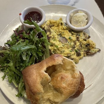 Sarabeth's West - Wild Mushroom Popover - Breakfast & Brunch Near Me - New York, New York Sarabeth's West - Wild Mushroom Popover - Breakfast & Brunch Near Me - New York, New York