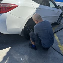 Econo Tire and Service - Manny helping out, thank you so much.