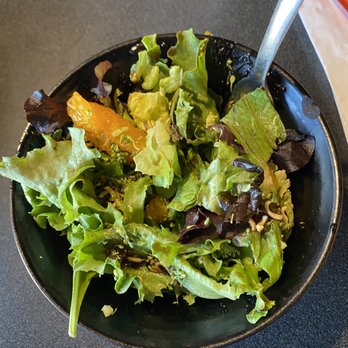 HuHot Mongolian Grill - The Asian salad that comes with your meal or you can get the dinner salad. - Chinese Near Me - Tulsa, Oklahoma HuHot Mongolian Grill - The Asian salad that comes with your meal or you can get the dinner salad. - Chinese Near Me - Tulsa, Oklahoma
