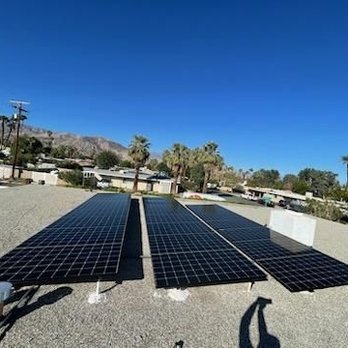 Mycrogrid - Finished product.  Sleek and stylish. - Solar Installation Near Me - Palm Desert, California