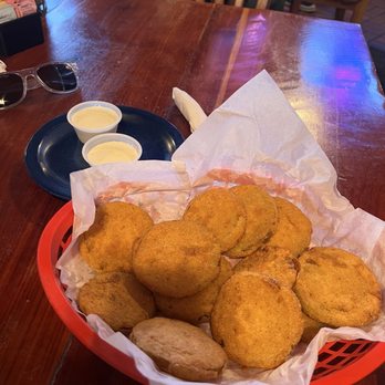 Cherry Creek Catfish - Green tomatoes - Seafood Near Me - Austin, Texas Cherry Creek Catfish - Green tomatoes - Seafood Near Me - Austin, Texas