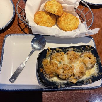 Red Lobster - Stuffed Mushrooms and cheesy biscuits - Seafood Near Me - Bay City, Michigan Red Lobster - Stuffed Mushrooms and cheesy biscuits - Seafood Near Me - Bay City, Michigan