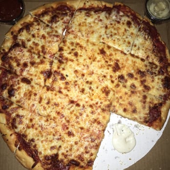 Chicago's Pizza - Did better this time and only ate a few pieces before taking the picture. (featuring Hidden Valley Ranch) - Pizza Near Me - Chicago, Illinois